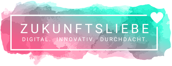 Logo Zukunftsliebe – digital. innovativ. durchdacht. – groß